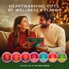 Gya Tea Co Christmas Collection Tea Gift Set (16 ct) - 7 Warm Flavors with Vanilla Chai, Peppermint, Berry Bliss, black, Cinnamon apple & Orange - 2 of 4