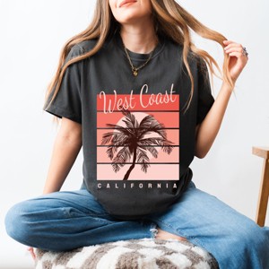 Simply Sage Market West Coast California Garment Dyed Tee - 1 of 4