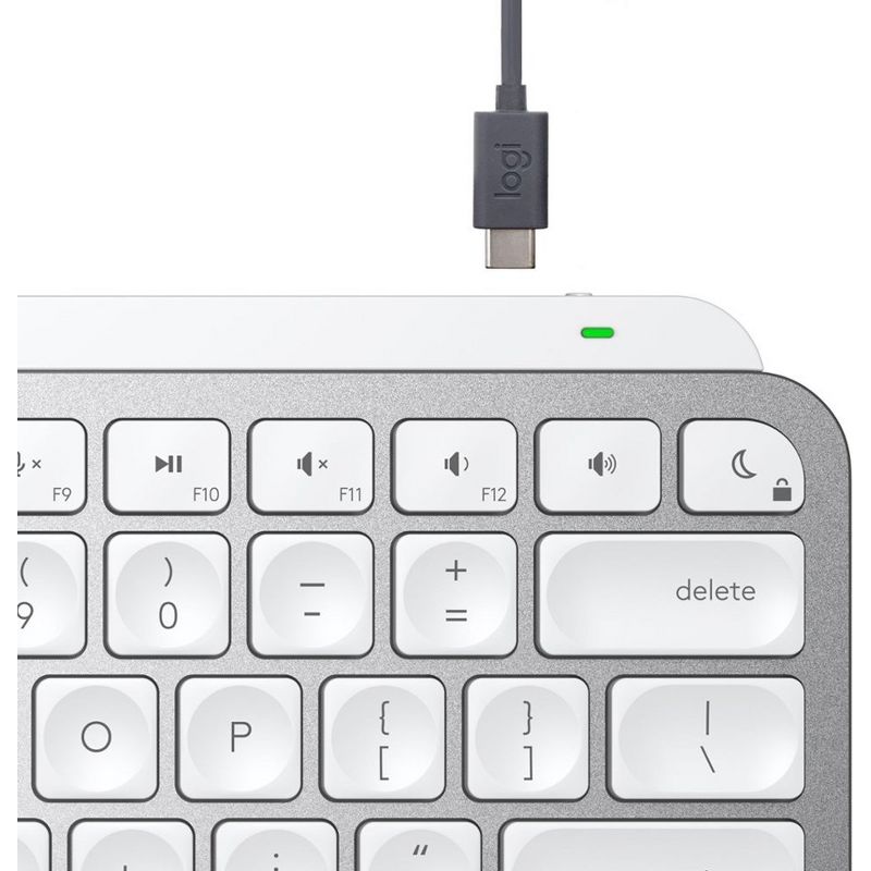 Logitech MX Keys Mini for Mac Minimalist Wireless Illuminated Keyboard, 2 of 8