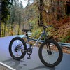 YONWAY 24 Inch Fat Tire Bike, 7 Speeds Mountain Bike, Mountain Trail Bike, Dual Disc Brake,High-Carbon Steel Frame,Front Suspension For Urban Commuter - 2 of 4