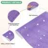 Unique Bargains Crystal Rhinestone Sheet Self Adhesive DIY Crafts Crystal Sticker 1 Pc - image 2 of 4