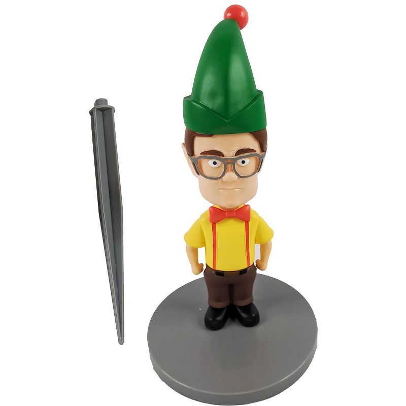 Surreal Entertainment The Office 8 Inch Gnerd Gnome Dwight Schrute Garden Gnome, 4 of 5