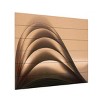 Trademark Fine Art Hilde Ghesquiere Wave Wood Slat Art - 2 of 4