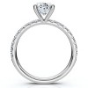 Pompeii3 1 1/2Ct Oval Diamond Engagement Ring 14k White Yellow or Rose Gold Lab Created - 2 of 4