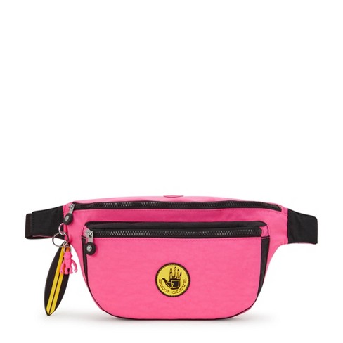 Kipling Yasemina Extra Large Body Glove Waist Pack Flashy Pink Bg : Target