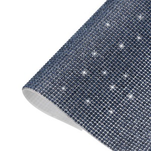 Unique Bargains Self-Adhesive DIY Car Clothing Crystal Rhinestone Sheet Sticker - 1 of 3