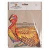Beistle Tissue Turkey Centerpiece, 9", (3/Pkg) Multicolored - 4 of 4