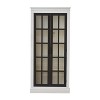 Bella Depot Rustic 71.2''H China Cabinet Display Cabinet with Glass Doors for Hallways Living Room - 3 of 4