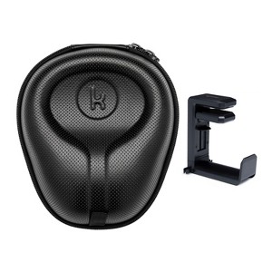 Knox Gear Hard Shell Headphone Case (Large) with Headphone Hanger Mount - 1 of 3