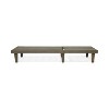 GDFStudio Teresa Outdoor Acacia Wood Armless Adjustable Chaise Lounge - 4 of 4