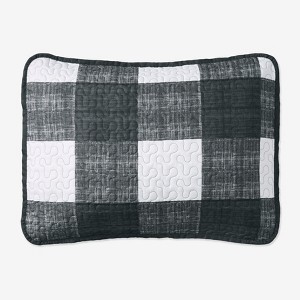 BrylaneHome BH Studio Reversible Quilted Sham - 1 of 4