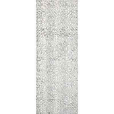 nuLOOM Jazlyn Broken Chevrons Area Rug, Runner 2' 6  x 8', Beige