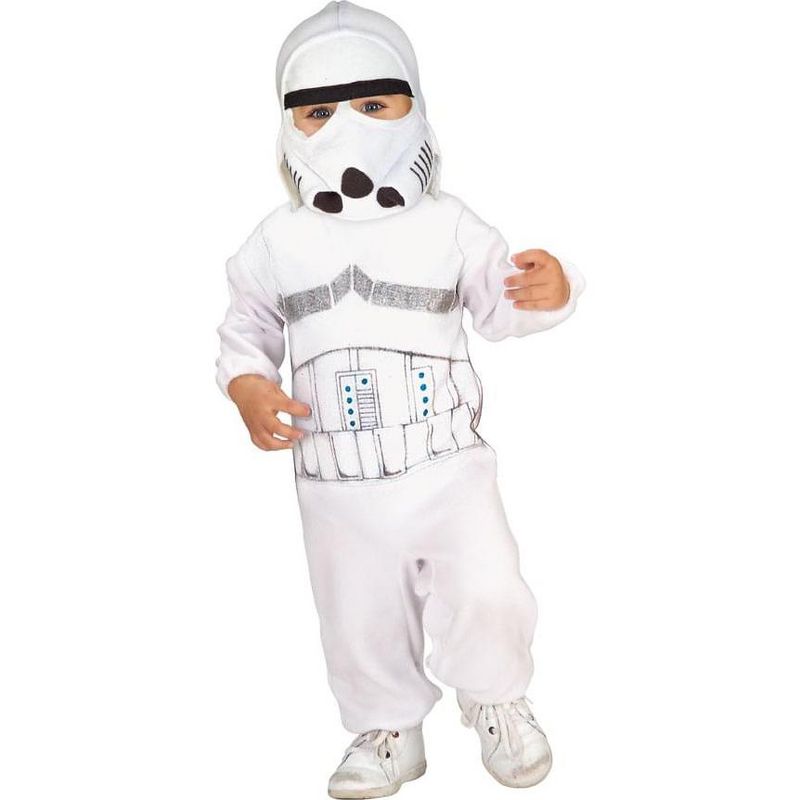 Ruby Slipper Sales Co., LLC (Rubies) Star Wars Stormtrooper Baby Costume 2T-4T, 1 of 2