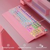 Evo Bytes Blue Switch Typewriter Style Mechanical Keyboard - 2 of 4