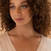 14K Gold Plated Adjustable Multi-Chain Necklace | Curb, Figaro, Snake & More Styles - 2 of 4