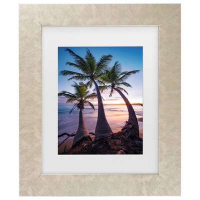 Stefan Hefele Palmy Twilight Matted Framed Art : Target