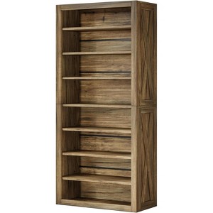 Tribesigns Freestanding 71" Tall 8-Tier Shoe Cabinet for 32-36 Pairs with Adjustable Shelves - 1 of 4