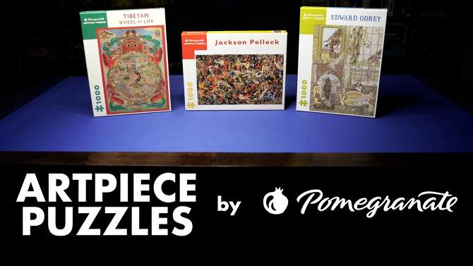 Pomegranate Jackson Pollock: Convergence Jigsaw Puzzle - 1000pc, 2 of 7, play video