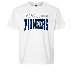 Kids Pinnacle High School Pioneers Name Essential Soft T-Shirt XS