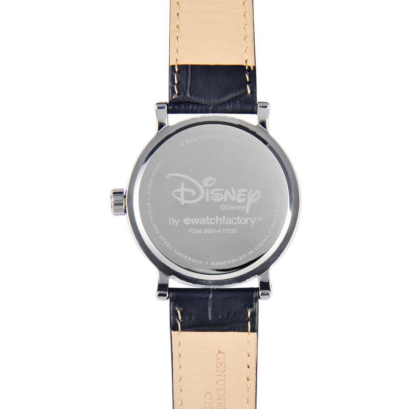Men&#39;s Disney Mickey Mouse Vintage Watch - Black, 4 of 6