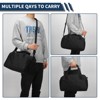 Generic Small Gym Bag with Wet Pocket  Mini Duffle Bag  Lightweight Carry On Bag for Travel Sport - Black - 2 of 4