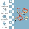 THE LICKER STORE Luna 8FT Adjustable 6-in-1 Waterproof Hands-Free Leash and Collar with LED Flashlight, Bag Dispenser, and Poop Bag Holder - 3 of 4