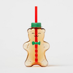 Kids' 13oz Figural Gingerbread Tumbler - Pillowfort™ - 1 of 3