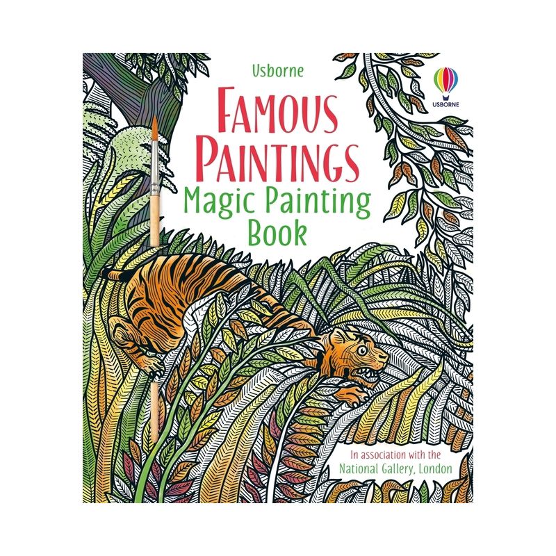 Famous Paintings Magic Painting Book - (Magic Painting Books) by  Rosie Dickins (Paperback), 1 of 2