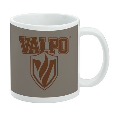 Valparaiso University Beacons Logo Ceramic Coffee Mug Novelty Gift Mugs for Coffee Tea and Hot Drinks 11oz White