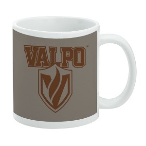 Valparaiso University Beacons Logo Ceramic Coffee Mug Novelty Gift Mugs for Coffee Tea and Hot Drinks 11oz White - 1 of 4