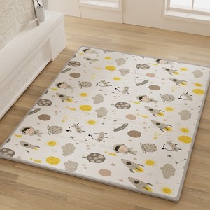 Fodoss 71x59in Extra Large Baby Play Mat – Waterproof Foam Floor Mat for Babies, Toddlers & Infants, Ideal for Playtime - 1 of 4