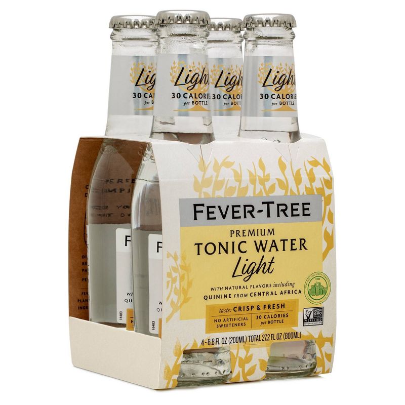 Fever-Tree Refreshingly Light Indian Tonic Water Bottles - 4pk/6.8 fl oz, 2 of 6