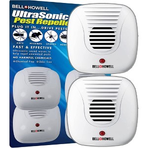 Bell + Howell Ultrasonic Plug In Pest Repellers Indoor Electronic Pest Control for Mice Rodents Insects Home - 1 of 4