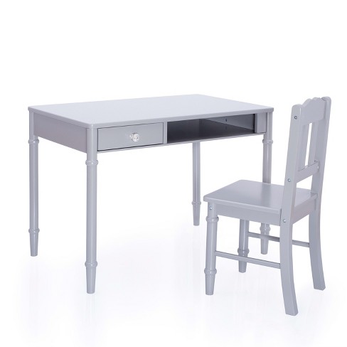 Kids desk grey fashion