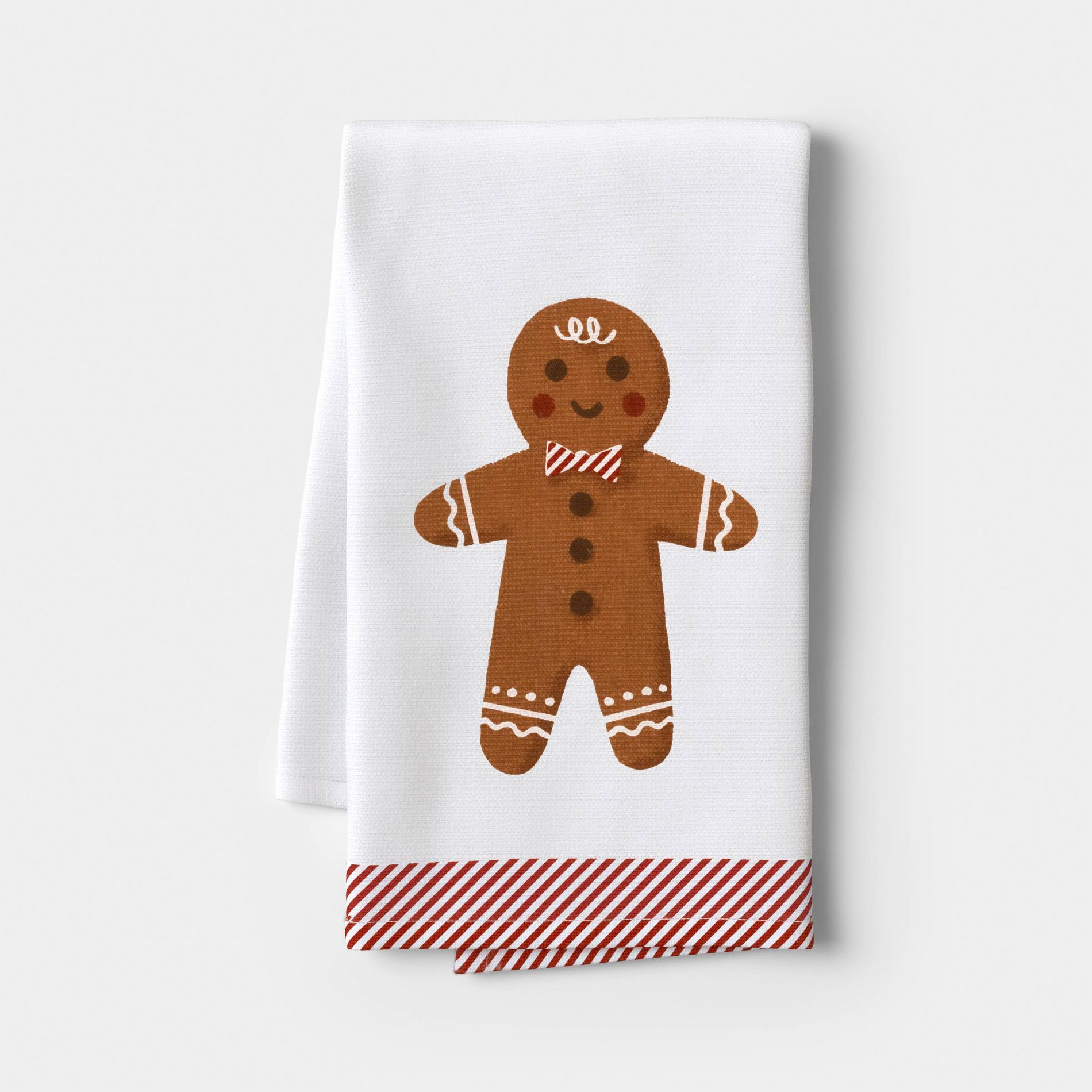 Christmas Gingerbread Cotton Kitchen Towel - Wondershop™
