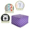 Majestic Home Goods,Ottoman Pouf Links Soft - 2 of 4