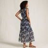 Lands' End Women's Chiffon Maxi Dress with Ruffle Detail - 2 of 4