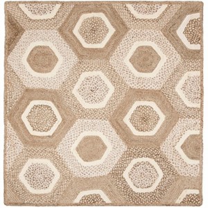 Natural Fiber NF881 Hand Woven Indoor Rugs - Safavieh - 1 of 3