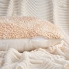 REGALWOVEN Fade-Resistant Tie-Dye Teddy Fleece Soft Plush Pillow Covers 2 Pcs - 3 of 4