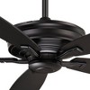 60" Minka Aire Modern Indoor Ceiling Fan with Remote Control Coal Black for Living Room Kitchen Bedroom Family Dining House Home - 3 of 4