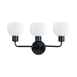 Maxim Lighting Coraline 3 - Light Vanity in  Black - 1 of 4