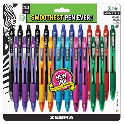 Zebra Pen Z-Grip Retractable Ballpoint Pen 12223