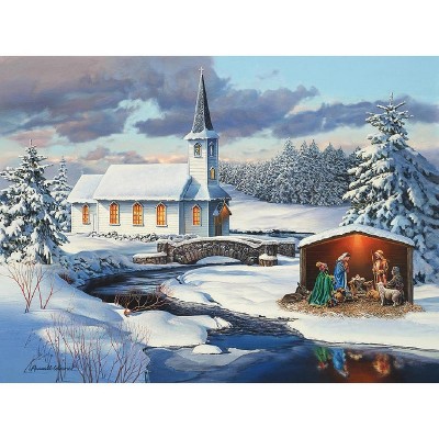 church christmas scenes