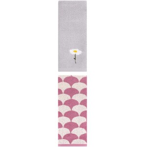 REGALWOVEN 2 Pack Soft Absorbent Cotton Hand Towel for Bathroom Home Decor - 1 of 4
