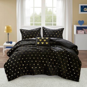 3Pcs Comforter Set, Bedding Set, Microfiber Bed Comforter - 1 of 4