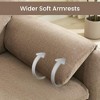 NicBex Modern Chenille Accent Chair with 2 Wider Armrests,Single Sofa Chair for Living Room,Bedroom,Reading Room - 4 of 4