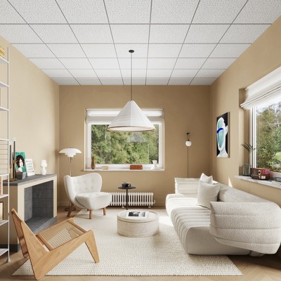 Random Textured PVC Drop In Ceiling Tile