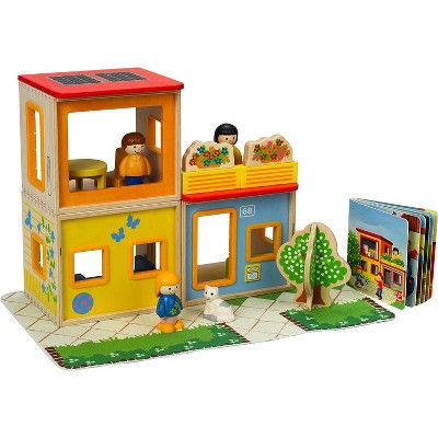 hape dollhouse family
