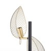 MaseiKar 67.3" Modern Tree Floor Lamp with 4 Leaf-Shaped Adjustable Shades – LED Bulbs Included, Foot Switch, Metal Base – for Living Room - 2 of 4