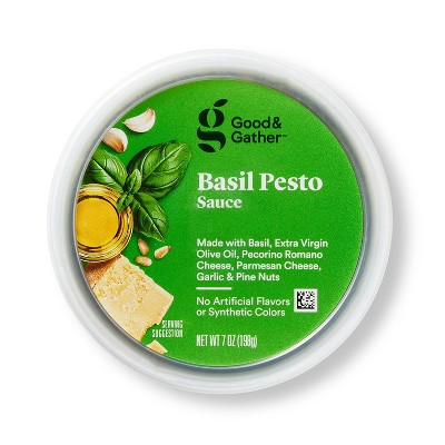 Basil Pesto Sauce 7oz Good Gather Target